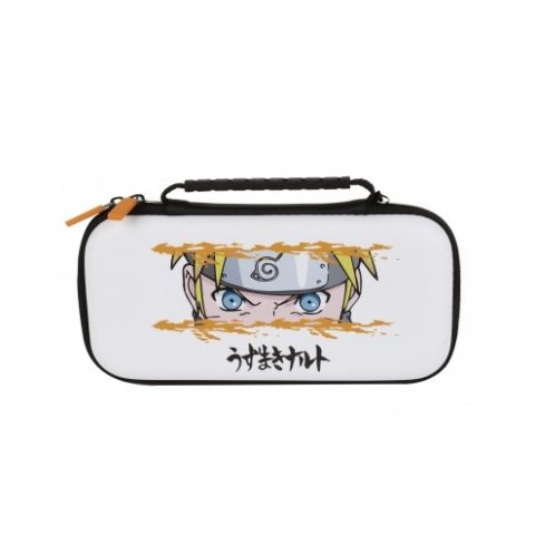 Pack Gamer Konix Switch Naruto Funda + Protector + Auriculares Inear + Gamuza + Caja Para Juegos Kx-nar-sk-ns