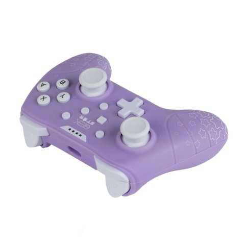 Gamepad Konix Geek Girl Amethyst Cable 3m Compatible Con Pc Y Switch Color Lila Kx-gs-sw-pad-ame
