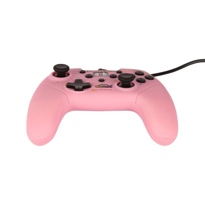 Gamepad Konix Switch Unik Be Love Cable 3m Compatible Con Pc Color Rosa Kx-unik-sw-pad-love