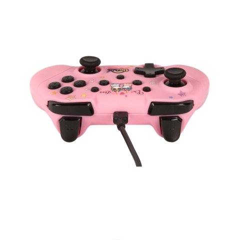 Gamepad Konix Switch Unik Be Love Cable 3m Compatible Con Pc Color Rosa Kx-unik-sw-pad-love