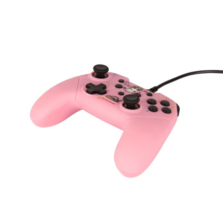 Gamepad Konix Switch Unik Be Funky Cable 3m Compatible Con Pc Color Rosa Kx-unik-sw-pad-funky