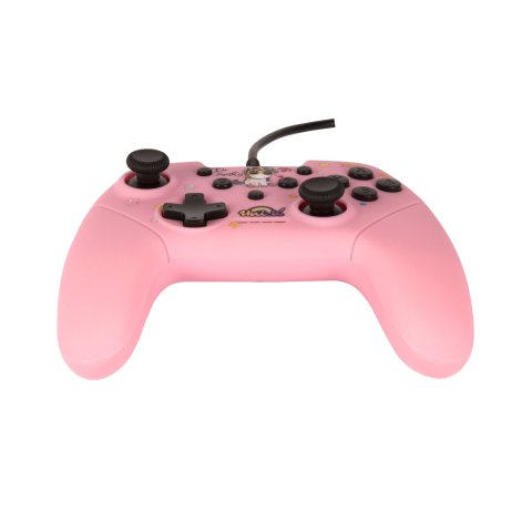 Gamepad Konix Switch Unik Be Funky Cable 3m Compatible Con Pc Color Rosa Kx-unik-sw-pad-funky