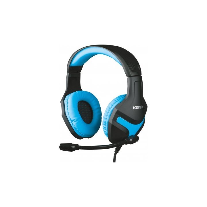 Pack Gamer Konix Ps4 Headset Gaming + Base De Carga Dual + Cable De Carga + Grips + Funda Kx-gpk-p4