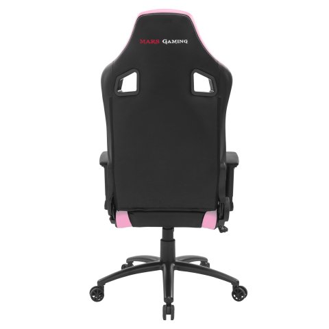 Silla Gamer Mars Gaming Mgcx Neo Negra Con Detalle Rosa Brazos Regulables En Altura Transpirable Air-tech Pro Reclinable 180º