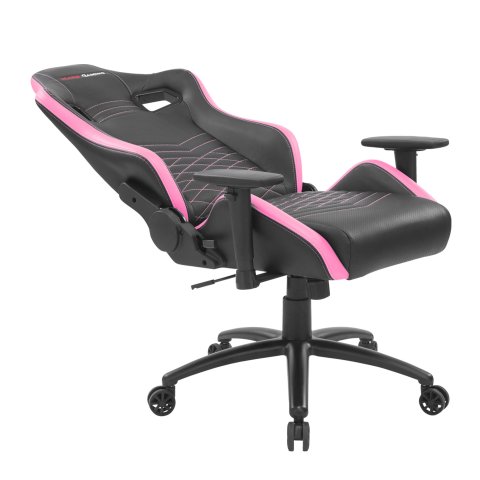 Silla Gamer Mars Gaming Mgcx Neo Negra Con Detalle Rosa Brazos Regulables En Altura Transpirable Air-tech Pro Reclinable 180º