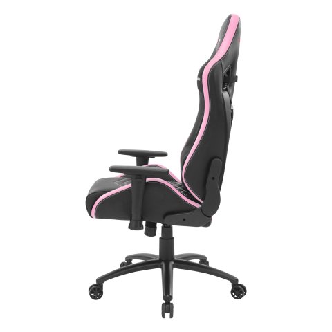 Silla Gamer Mars Gaming Mgcx Neo Negra Con Detalle Rosa Brazos Regulables En Altura Transpirable Air-tech Pro Reclinable 180º