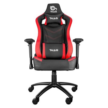 Silla Gamer Talius Vulture Negra roja Butterfly, 4d, Base Metwal, Ruedas Nylon 2