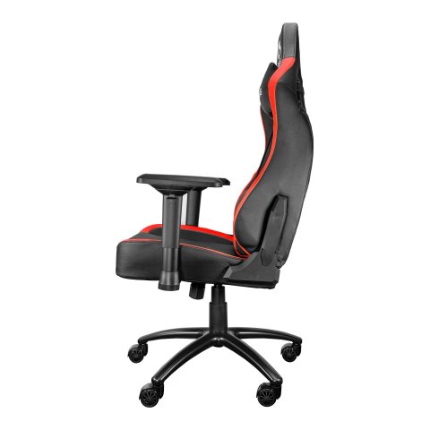 Silla Gamer Talius Vulture Negra roja Butterfly, 4d, Base Metwal, Ruedas Nylon