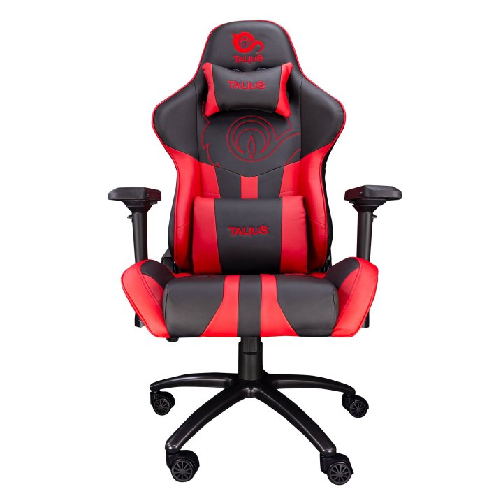Silla Gamer Talius Viper Negra roja, 4d, Butterfly, Base Metal, Ruedas 60mm, Gas Clase 4