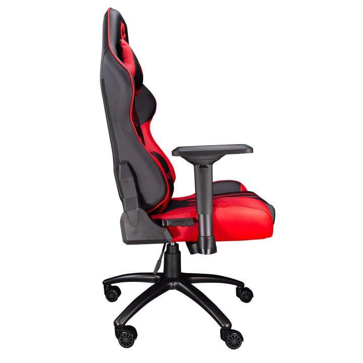 Silla Gamer Talius Viper Negra roja, 4d, Butterfly, Base Metal, Ruedas 60mm, Gas Clase 4
