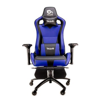 Silla Gamer Talius Caiman V2 Negra azul, Reposapies, 4d, Frog 2