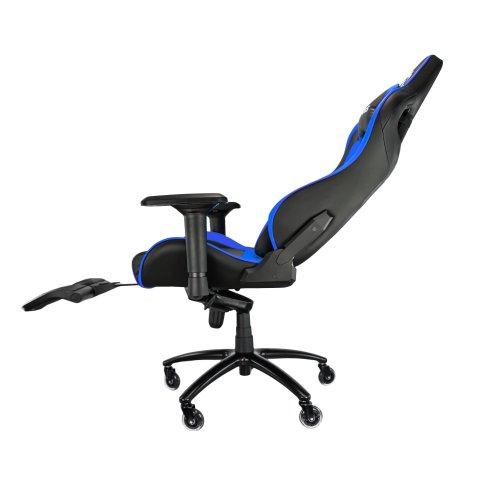 Silla Gamer Talius Caiman V2 Negra azul, Reposapies, 4d, Frog