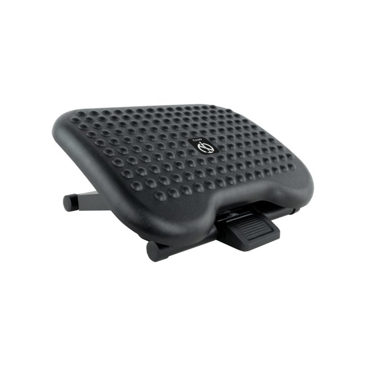 Reposapies Tooq Tqfr0603-b Ajustable En Altura E Inclinacion Color Negro