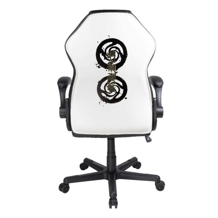 Silla Gamer Konix Jujutsu Kaisen Gran Comodidad Y Ergonomia Clase 4   100 Mm Color Blanco Y Negro