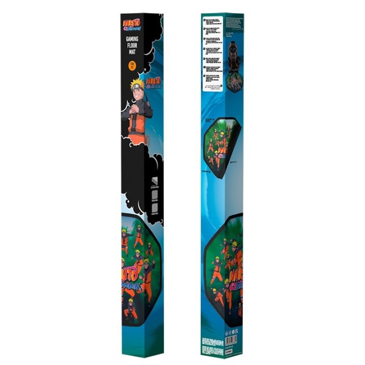 Alfombra Para Silla Konix Naruto Kage Bunshin Diseño Colores Naruto Kx-nar-fmat-cln