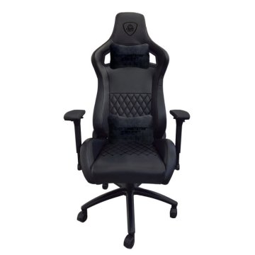 Silla Gamer Pro Keep Out Xspro Hammer Pure Black Cuero Sintetico De Alta Calidad Elevador 80mm Reposabrazos 4d Ruedas De Pu 5