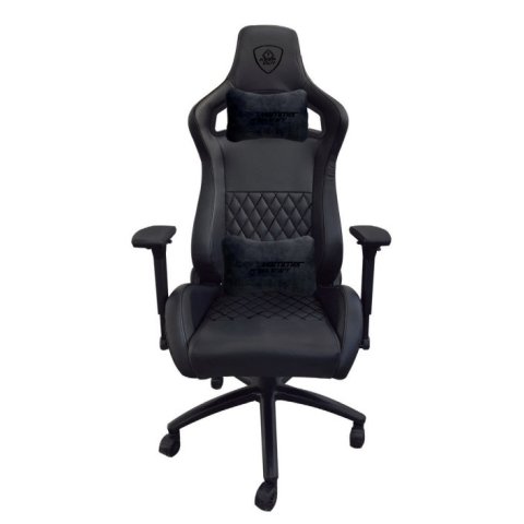 Silla Gamer Pro Keep Out Xspro Hammer Pure Black Cuero Sintetico De Alta Calidad Elevador 80mm Reposabrazos 4d Ruedas De Pu 5