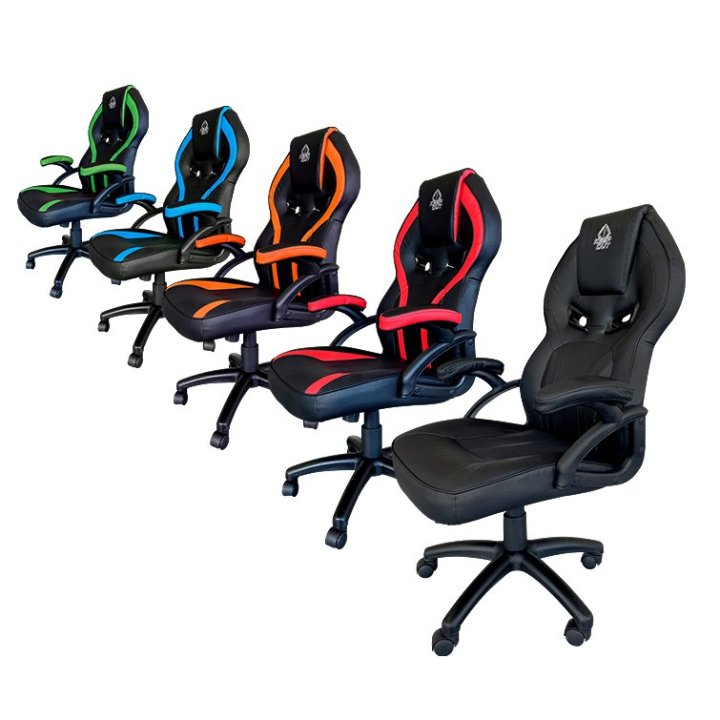 Silla Gamer Keep Out Xs200 Negra Espuma De Alta Densidad Reposabrazos Fijos