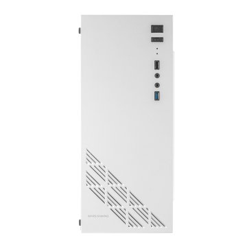 Caja Atx Semitorre Gaming Mars Gaming Mc100 White Frontal Y Chasis En Acero Ultra-ligero 1xventilador 120mm Trasero Rgb Venta 2