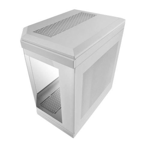 Caja Atx Semitorre Gaming Mars Gaming Mc3t Color Azul Vista Panoramica 3 Paneles De Cristal Templado 3 Slots Pci Verticales U