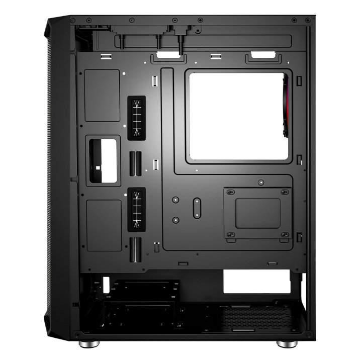 Caja Atx Semitorre Gaming Unyka Armor 3gen Usb Type C3.1 Color Negro Lateral De Cristal Templado Sin Fuente De Alimentacion