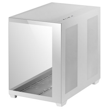 Caja E-atx Torre Gaming Mars Gaming Mcv4 White Xxl Premium Custom Doble Ventana De Cristal Templado Continuo Sin Fuente De Al 2