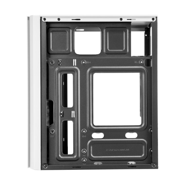 Caja Microatx Gaming Mars Gaming Mc300 White Frontal Mesh 3xventiladores 120mm Rgb Lateral De Cristal Templado Sin Fuente De 