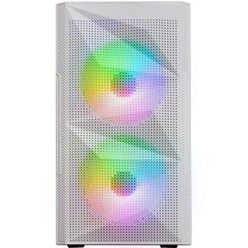 Caja Microatx Gaming Mars Gaming Mc-me White Frontal Mesh... 2