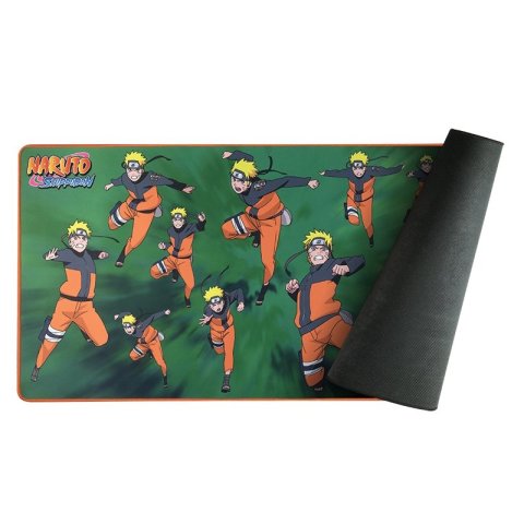 Alfombrilla Gaming Konix Naruto Xxl Contornos Reforzados 900x460x3mm Kx-nar-mp-green-xxl