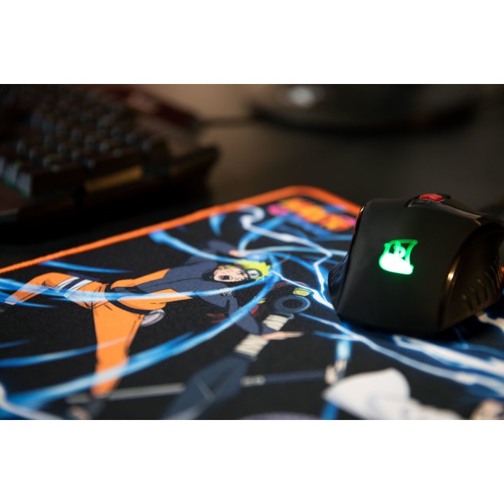 Alfombrilla Gaming Konix Naruto Fighting 400x300x1mm Kx-nar-mp-cmb