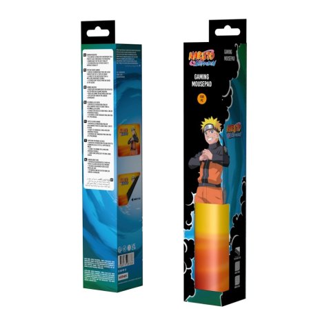 Alfombrilla Gaming Konix Naruto Color Naranja 400x300x1mm Kx-nar-mp-or