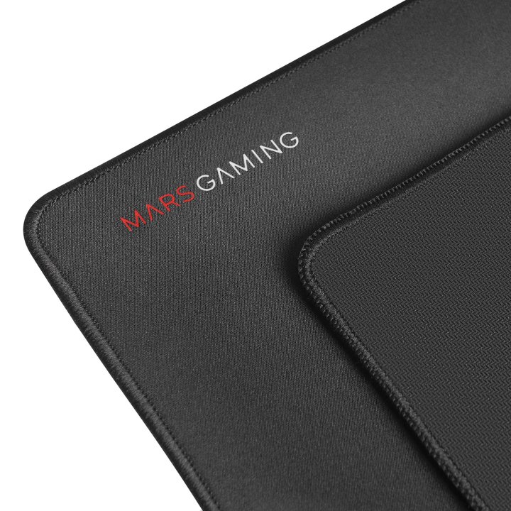 Alfombrilla Mars Gaming Mmpxl Black 800x300mm Doble Capa De Nanotejido Y Goma Natural