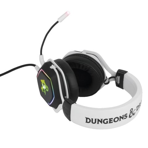 Headset Konix Dungeons And Dragons 7.1 Rainbow Micro Flexible Multiplataforma Kx-dnd-gh-rbw-pc