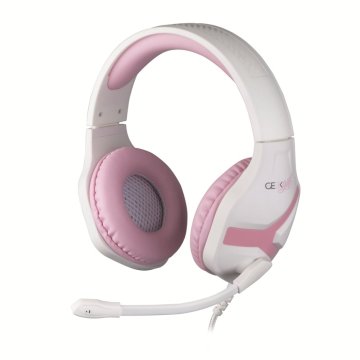 Headset Konix Geek Girl Crystal 40mm Neodimio Micro Flexible Compatible Con Pc   Smartphone   Tablet Kx-gg-gh-crystal