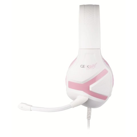 Headset Konix Geek Girl Crystal 40mm Neodimio Micro Flexible Compatible Con Pc   Smartphone   Tablet Kx-gg-gh-crystal