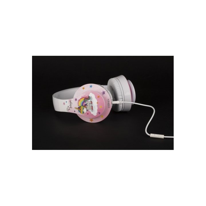 Headset Konix Unik Magic 50mm Neodimio Micro Integrado Cable 1,2m Clavija 3.5mm Kx-gh-unik-magic