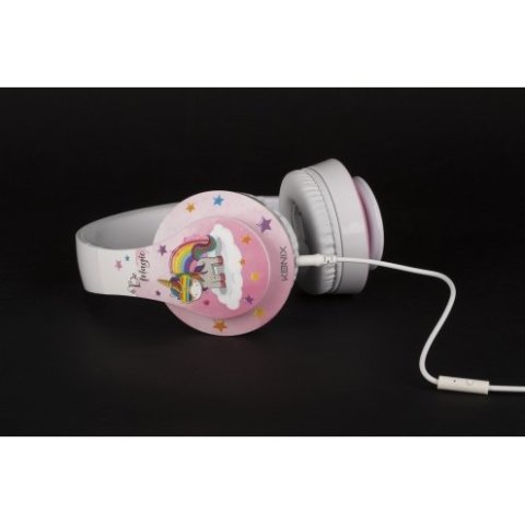 Headset Konix Unik Magic 50mm Neodimio Micro Integrado Cable 1,2m Clavija 3.5mm Kx-gh-unik-magic