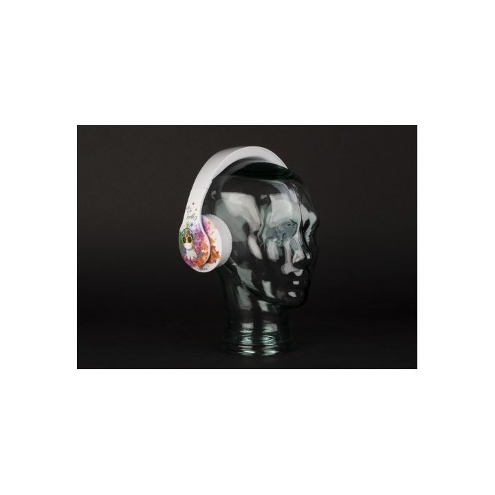 Headset Konix Unik Funky 50mm Neodimio Micro Integrado Cable 1,2m Clavija 3.5mm Kx-gh-unik-funky