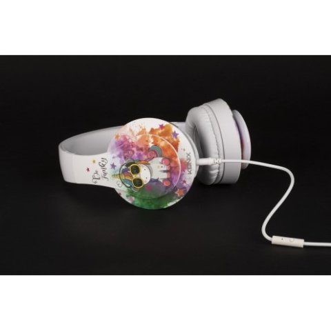 Headset Konix Unik Funky 50mm Neodimio Micro Integrado Cable 1,2m Clavija 3.5mm Kx-gh-unik-funky