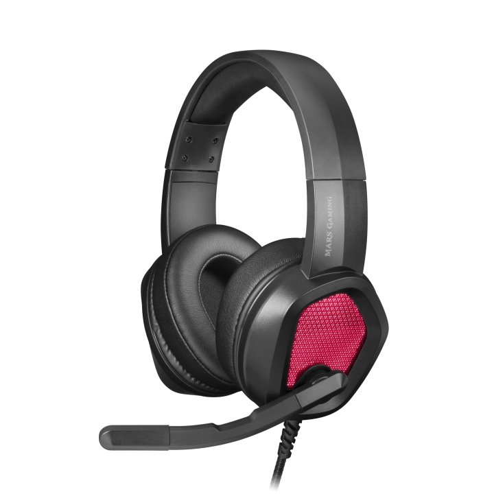Headset Mars Gaming Mh320 Black Hi-fi Ultra-bass 3d Jack 3.5mm Iluminacion Rgb Flow (alimentada Por Usb) Micro Con Cancelacio