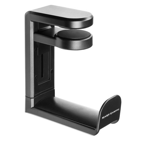 Soporte De Auriculares Mars Gaming Mhh Con Pasador Para Cable Y Rotacion De 360º