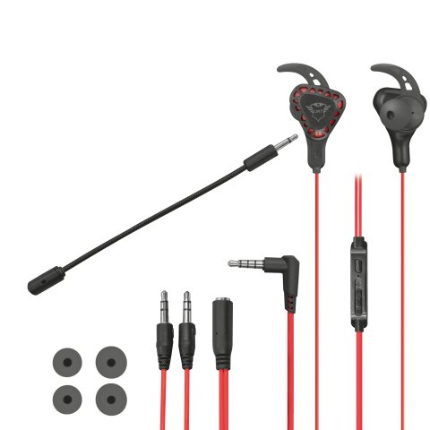 Auricular Trust Gaming Gxt 408 Cobra Jack 3.5 Altavoces Activos 10mm - Cable 1.2m Multiplataforma 23029