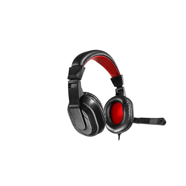 Headphone Mars Gaming Mrh0 Jack 3.5mm Microfono Abatible 40mm Neodymium Reduccion De Ruidos Control De Volumen