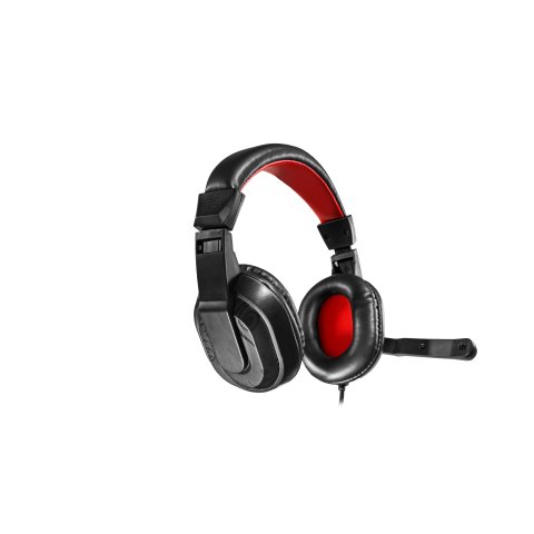Headphone Mars Gaming Mrh0 Jack 3.5mm Microfono Abatible 40mm Neodymium Reduccion De Ruidos Control De Volumen