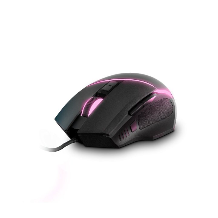 Mouse Energy Sistem Gaming Rgb Esg M2 Flash 8 Botones Configurables Huano Aceleracion 22g Iluminacion Rgb
