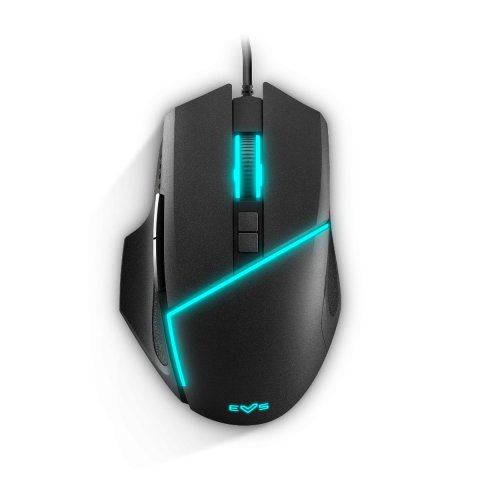 Mouse Energy Sistem Gaming Rgb Esg M2 Flash 8 Botones Configurables Huano Aceleracion 22g Iluminacion Rgb