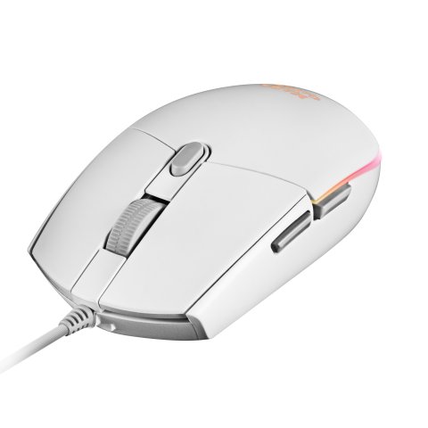 Mouse Mars Gaming Rgb Mmg White 3200dpi 6 Botones Iluminacion Flow Switches Huano