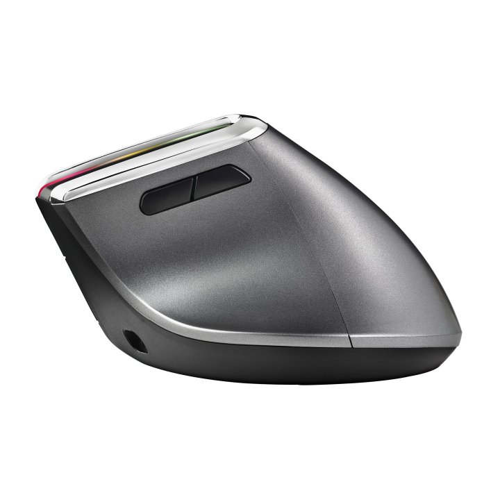 Mouse Ngs Wireless Ergo Gaming Rgb Evo Karma Vertical Recargable Luces Led Conexion Multimodo