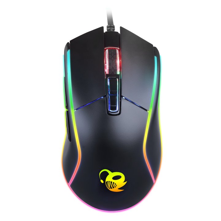 Mouse Deep Gaming Rgb Deepdarth 8 Botones 6400dpi Programable Por Software