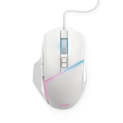 Mouse Energy Sistem Gaming Rgb Esg M2 Sniper-ninja Color Blanco 8 Botones Configurables Huano Aceleracion 22g Iluminacion Rgb
